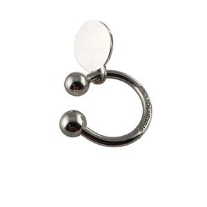 Vintage Tiffany & Co. Sterling Silver Horseshoe Key Ring #13523